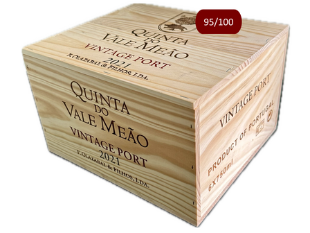 Quinta do Vale Me&atilde;o Vintage Port 2021 kist met 6 flessen