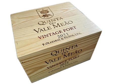 Quinta do Vale Me&atilde;o Vintage Port 2021 kist met 6 flessen