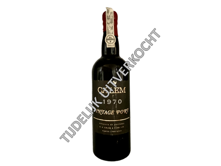 C&aacute;lem Vintage port 1970