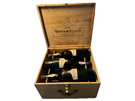 Quinta do Vesuvio Vintage Port 1991 kist met 6 flessen