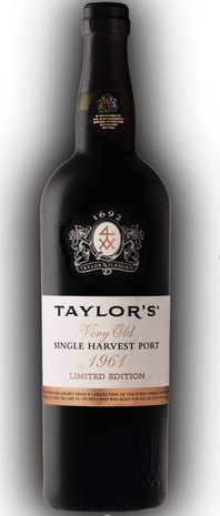 Taylor's 1961 Single Harvest Tawny Port