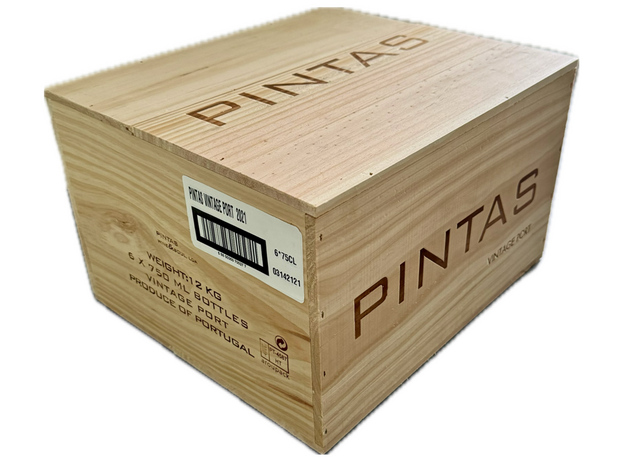 Pintas Vintage Port 2021 box 6 bottles