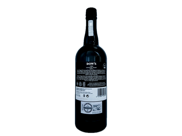 Dow's Vintage port 1994 "matured in Dow's cellars"