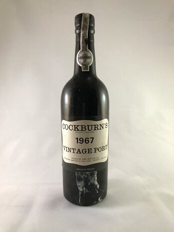 Cockburn's Vintage port 1967