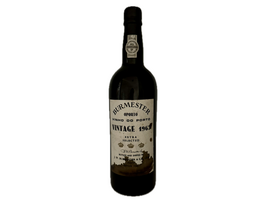 Burmester Vintage Port 1963 (Label slightly soiled!)